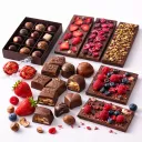 Čokoládové srdce Valentýn